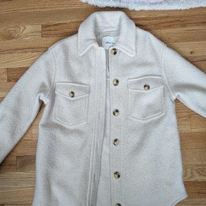 Wilfred Free Ganna wool shirt jacket
